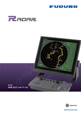 Radar marino de la antena 30MHx ARPA de la banda X de FURUNO para FAR-21x7 rentable