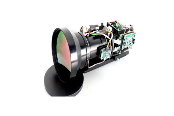enfoque continuo MWIR LEO Detector del sistema F4 de la cámara de la toma de imágenes térmica de 23-450m m