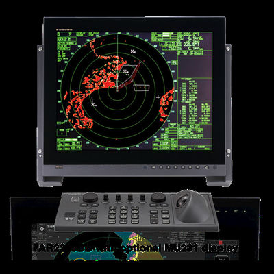 radar marino de 12kW 96nm ARPA con 23,1&quot; exhibición del LCD color