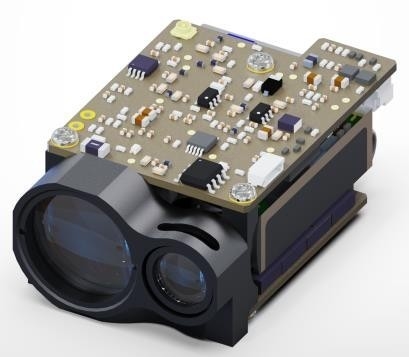 Modulo de medición de distancia láser de seguridad del ojo humano RL2000 de 1 a 10 Hz