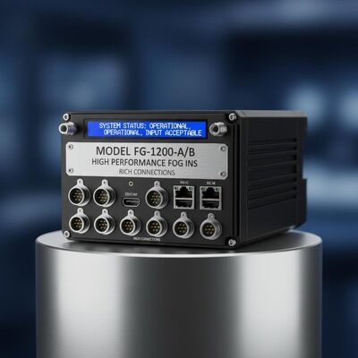 Calidad Modelo FG-1200-A/B Sistema de navegación inercial FOG de alto rendimiento con conexiones ricas y entradas aceptables fábrica