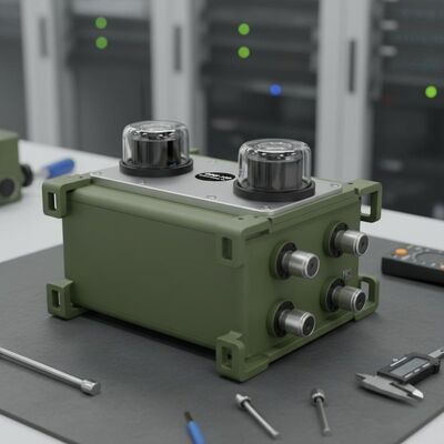 Calidad Modelo DINS-100 Sistema de navegación giroscópica por láser rotativo de doble eje de alta precisión con estándar militar fábrica