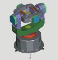 Calidad Plato giratorio de prueba de girosímetros de tres ejes personalizado con interfaz Ethernet RS232 RS422 y construcción de aleación de aluminio de acero inoxidable fábrica